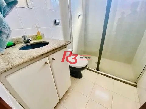 Apartamento com 1 dormitório para alugar, 55 m² por R$ 3.800,00/mês - Ponta da Praia - Santos/SP