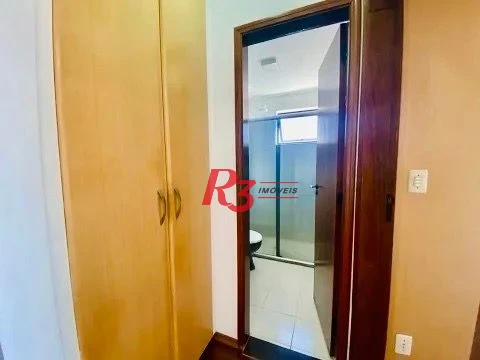 Apartamento com 1 dormitório para alugar, 55 m² por R$ 3.800,00/mês - Ponta da Praia - Santos/SP