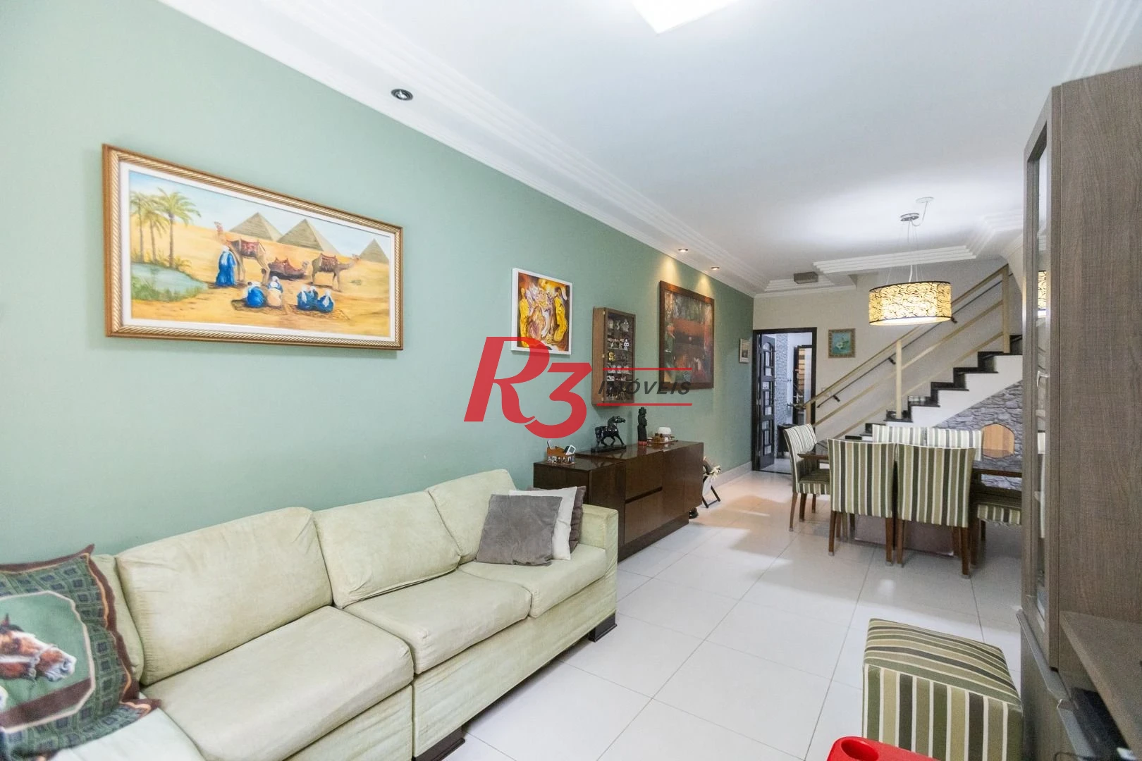 Casa com 3 dormitórios à venda, 159 m² por R$ 1.700.000,00 - Aparecida - Santos/SP