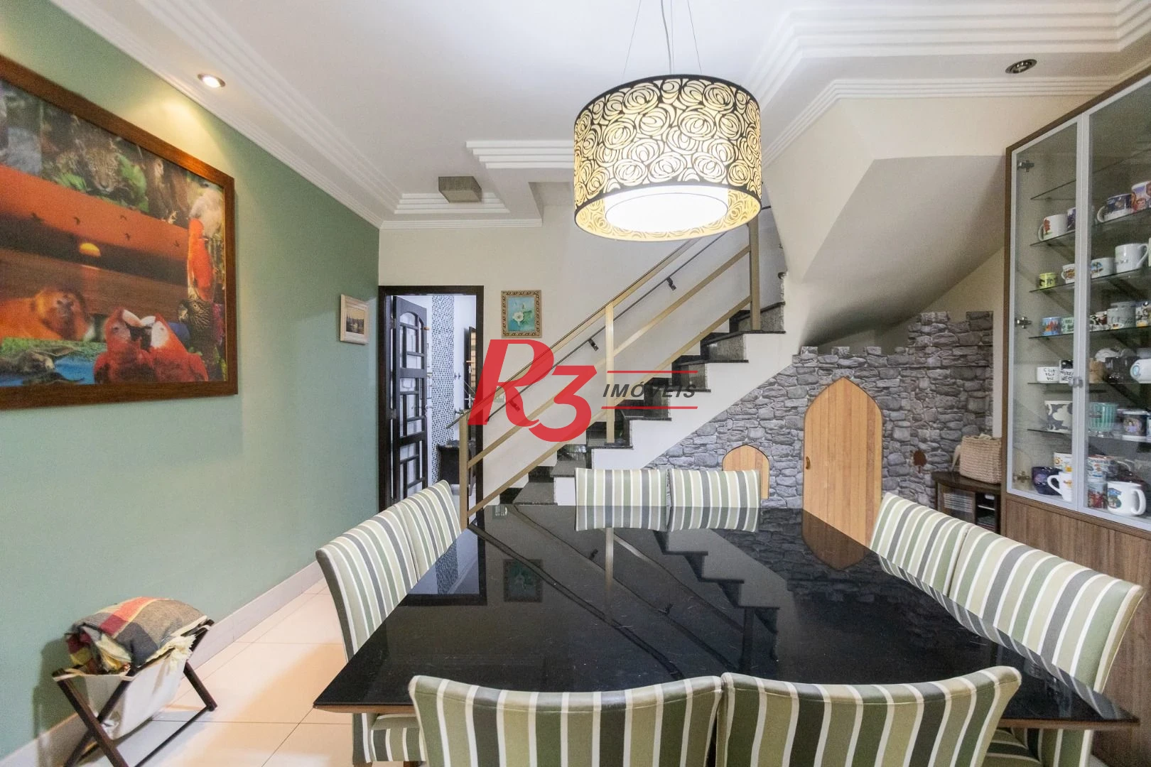 Casa com 3 dormitórios à venda, 159 m² por R$ 1.700.000,00 - Aparecida - Santos/SP