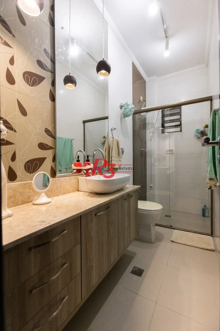Casa com 3 dormitórios à venda, 159 m² por R$ 1.700.000,00 - Aparecida - Santos/SP
