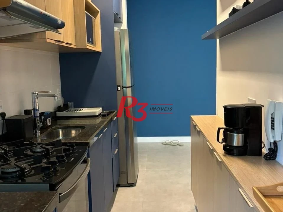 Apartamento com 2 dormitórios à venda, 62 m² por R$ 835.000,00 - Marapé - Santos/SP