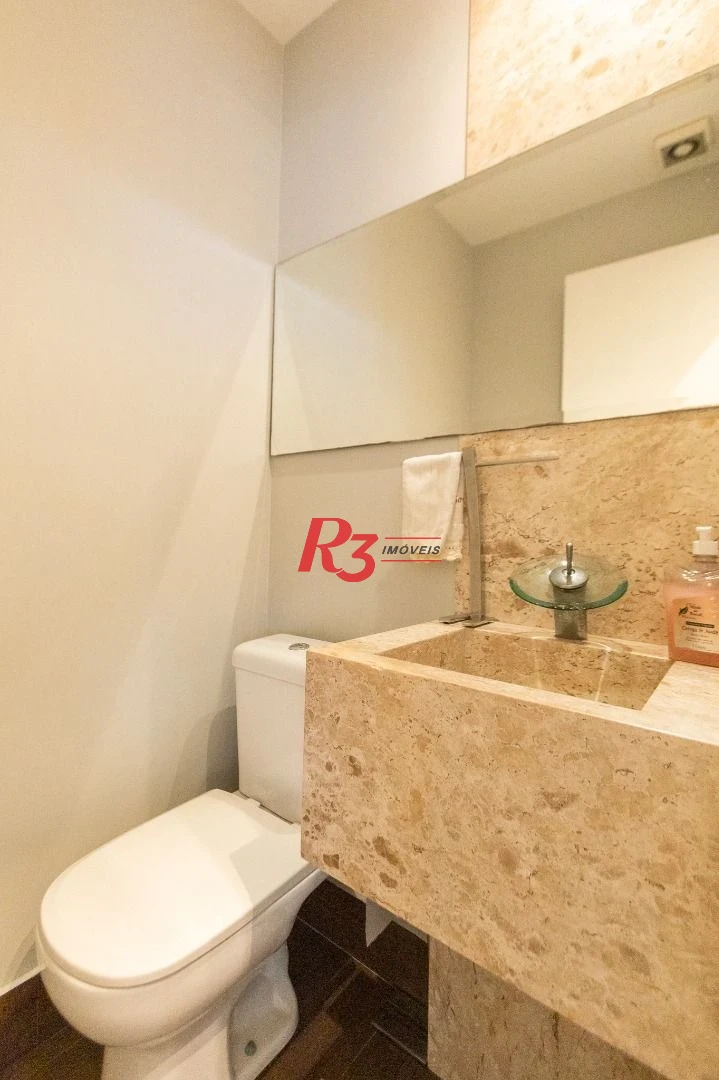 Apartamento com 2 dormitórios à venda, 103 m² por R$ 1.380.000,00 - Ponta da Praia - Santos/SP