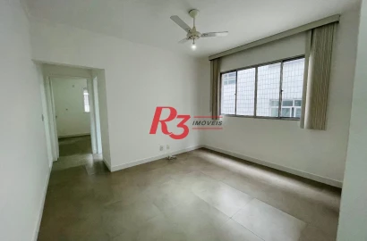 Apartamento com 1 dormitório à venda, 48 m² por R$ 345.000,00 - Encruzilhada - Santos/SP