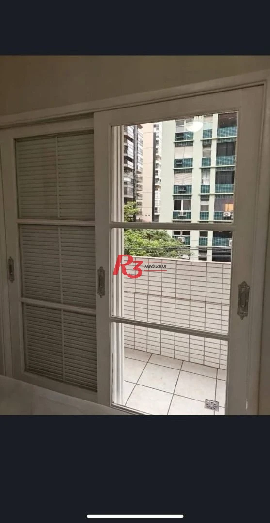 Apartamento com 1 dormitório para alugar, 50 m² por R$ 3.300,00/mês - Gonzaga - Santos/SP