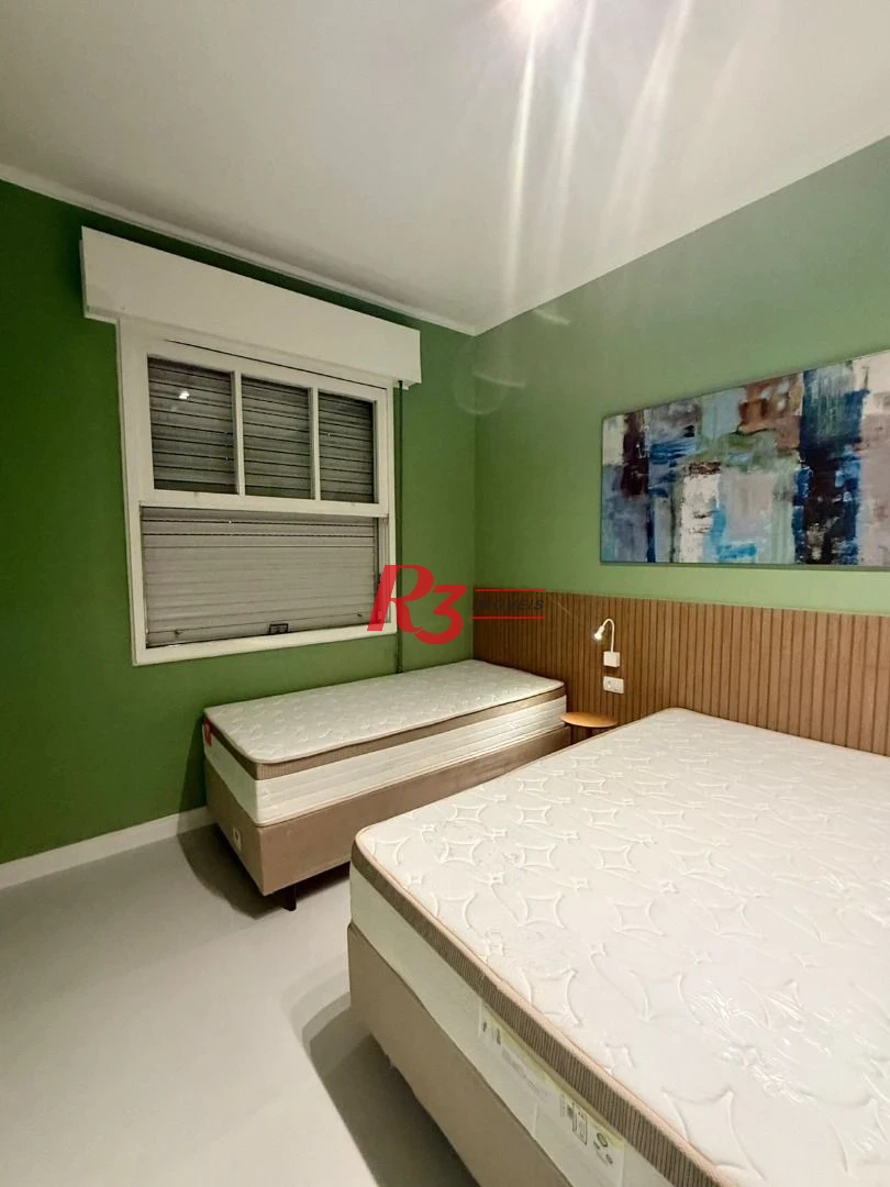 Apartamento com 1 dormitório para alugar, 60 m² por R$ 5.200,02/mês - Ponta da Praia - Santos/SP