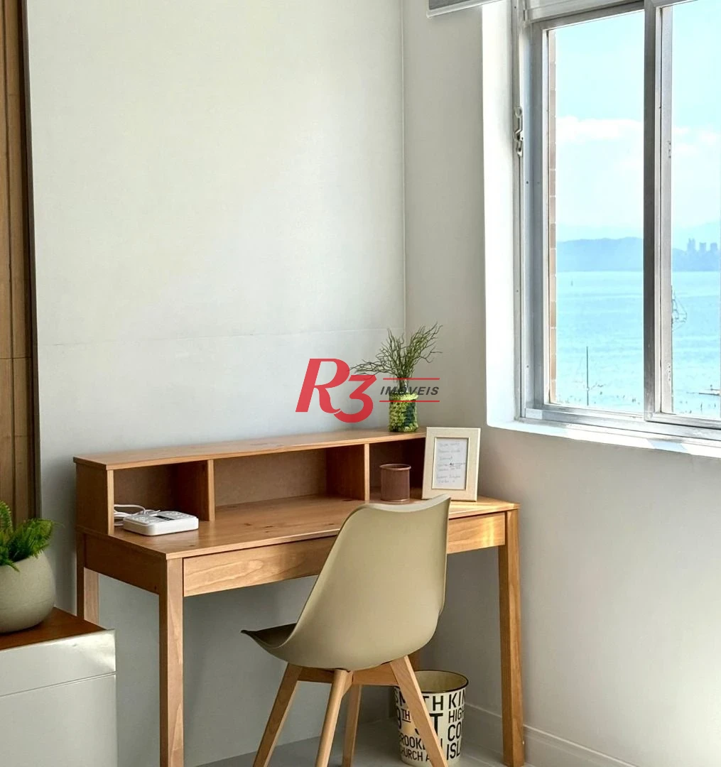 Apartamento com 1 dormitório para alugar, 60 m² por R$ 5.200,02/mês - Ponta da Praia - Santos/SP