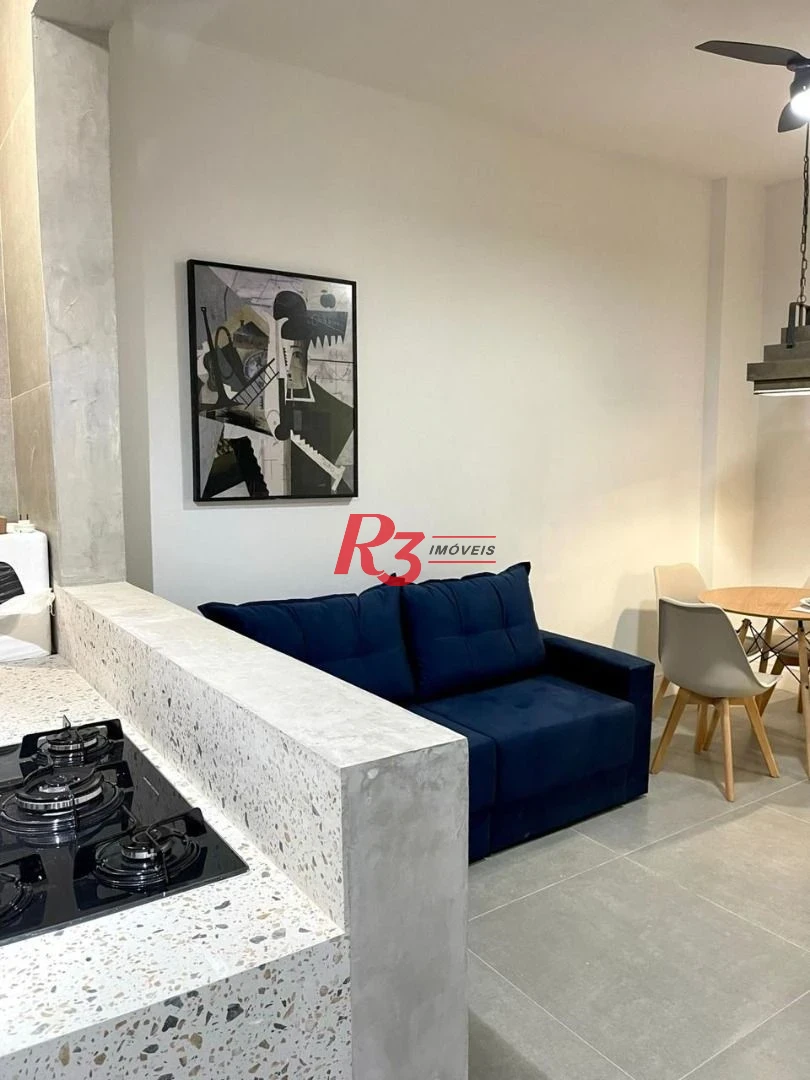 Apartamento com 2 dormitórios para alugar, 50 m² por R$ 5.200,01/mês - Ponta da Praia - Santos/SP
