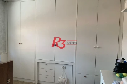 Apartamento com 2 dormitórios à venda, 96 m² por R$ 630.000,00 - Aparecida - Santos/SP