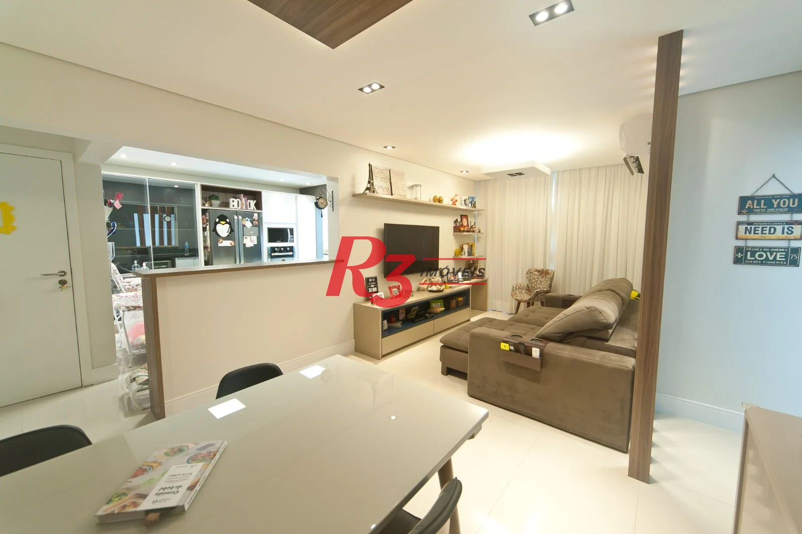 Apartamento com 2 dormitórios à venda, 96 m² por R$ 630.000,00 - Aparecida - Santos/SP