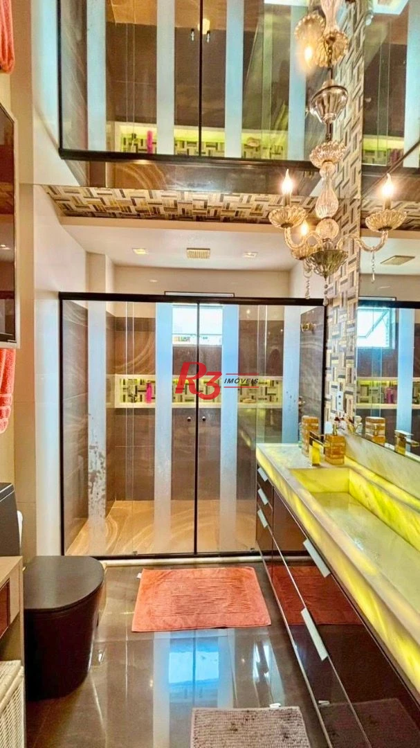 Apartamento com 3 dormitórios à venda, 232 m² por R$ 3.990.000,00 - Embaré - Santos/SP