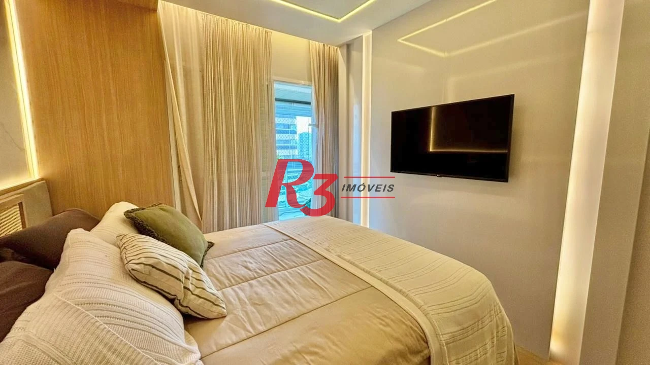 Apartamento com 3 dormitórios à venda, 232 m² por R$ 3.990.000,00 - Embaré - Santos/SP
