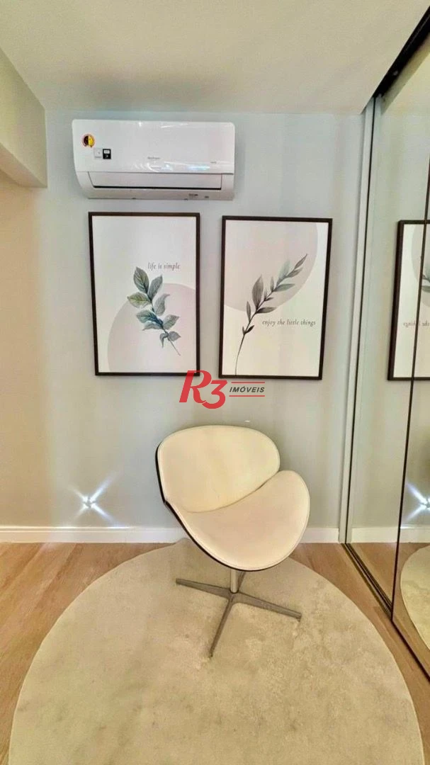 Apartamento com 3 dormitórios à venda, 232 m² por R$ 3.990.000,00 - Embaré - Santos/SP