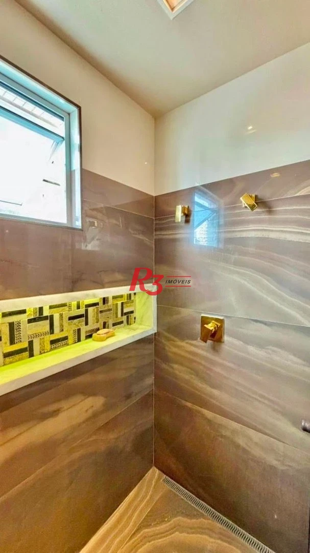Apartamento com 3 dormitórios à venda, 232 m² por R$ 3.990.000,00 - Embaré - Santos/SP