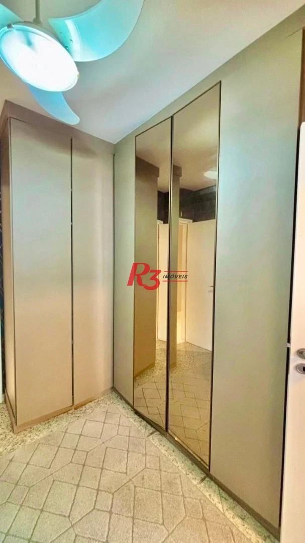 Apartamento com 3 dormitórios à venda, 232 m² por R$ 3.990.000,00 - Embaré - Santos/SP