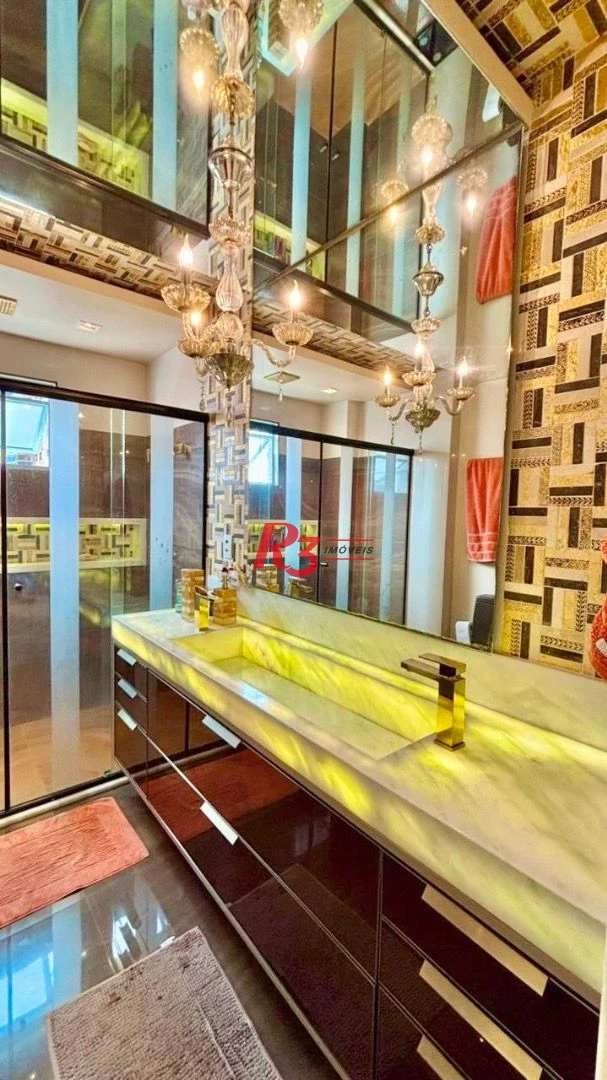 Apartamento com 3 dormitórios à venda, 232 m² por R$ 3.990.000,00 - Embaré - Santos/SP