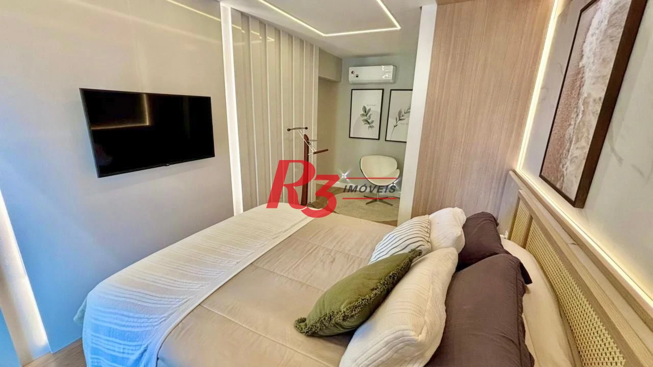Apartamento com 3 dormitórios à venda, 232 m² por R$ 3.990.000,00 - Embaré - Santos/SP