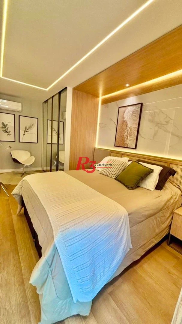 Apartamento com 3 dormitórios à venda, 232 m² por R$ 3.990.000,00 - Embaré - Santos/SP