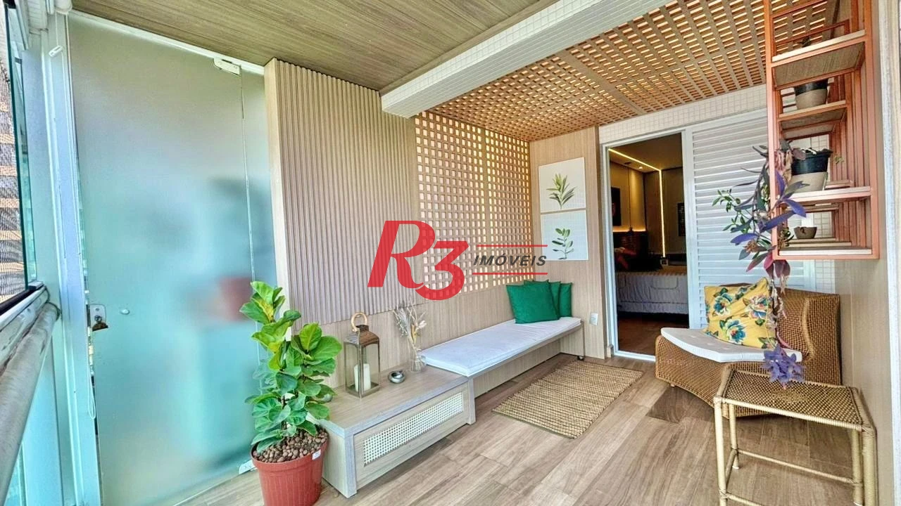 Apartamento com 3 dormitórios à venda, 232 m² por R$ 3.990.000,00 - Embaré - Santos/SP