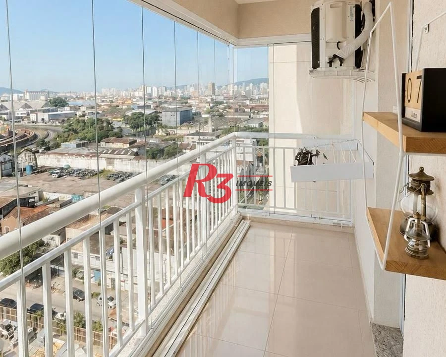 Apartamento para alugar, 70 m² por R$ 5.900,02/mês - Vila Matias - Santos/SP