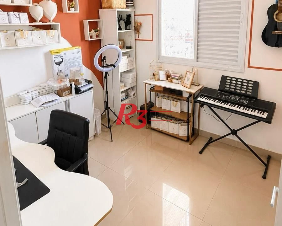 Apartamento para alugar, 70 m² por R$ 5.900,02/mês - Vila Matias - Santos/SP