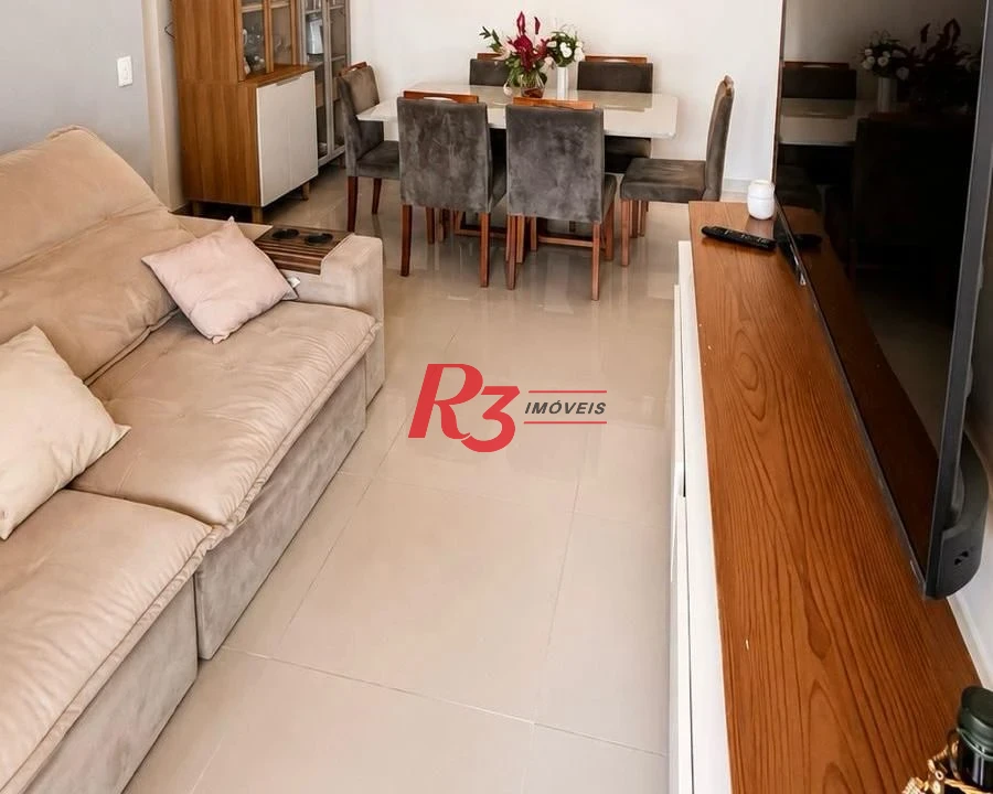 Apartamento para alugar, 70 m² por R$ 5.900,02/mês - Vila Matias - Santos/SP