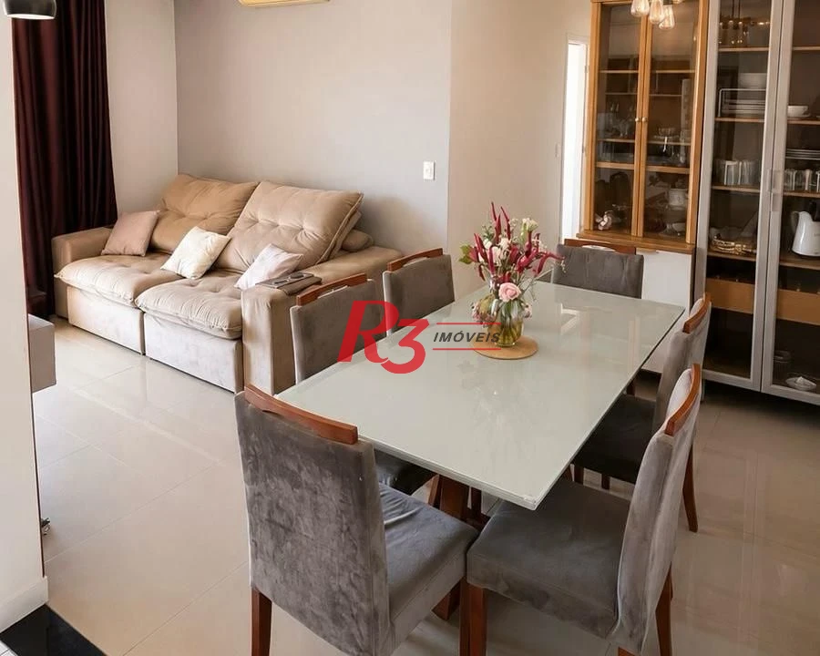 Apartamento para alugar, 70 m² por R$ 5.900,02/mês - Vila Matias - Santos/SP
