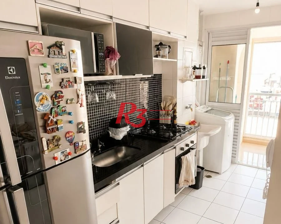 Apartamento para alugar, 70 m² por R$ 5.900,02/mês - Vila Matias - Santos/SP