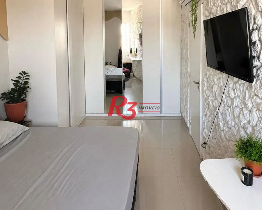 Apartamento para alugar, 70 m² por R$ 5.900,02/mês - Vila Matias - Santos/SP
