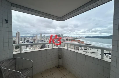 Flat com 2 dormitórios para alugar, 60 m² por R$ 6.000,00/mês - Boqueirão - Santos/SP
