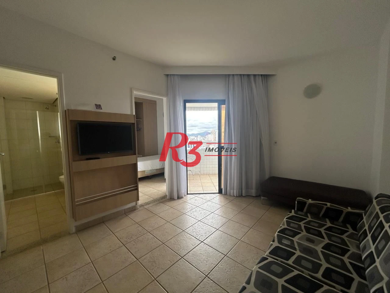 Flat com 2 dormitórios para alugar, 60 m² por R$ 6.000,00/mês - Boqueirão - Santos/SP