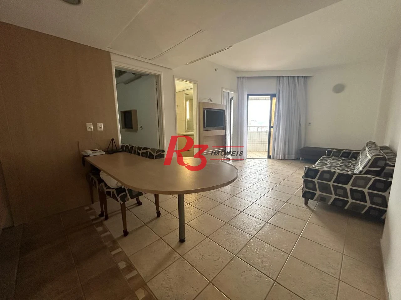 Flat com 2 dormitórios para alugar, 60 m² por R$ 6.000,00/mês - Boqueirão - Santos/SP