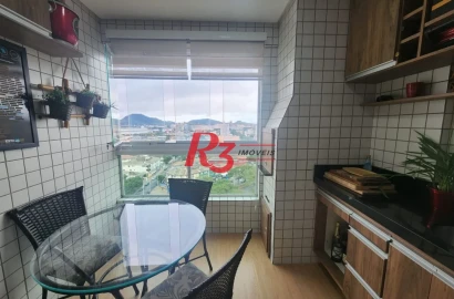 Apartamento à venda, 83 m² por R$ 775.000,00 - Aparecida - Santos/SP