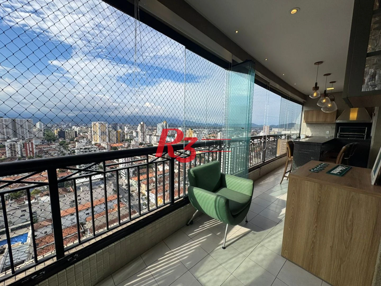 Apartamento com 3 dormitórios à venda, 204 m² por R$ 3.179.000,00 - Vila Rica - Santos/SP
