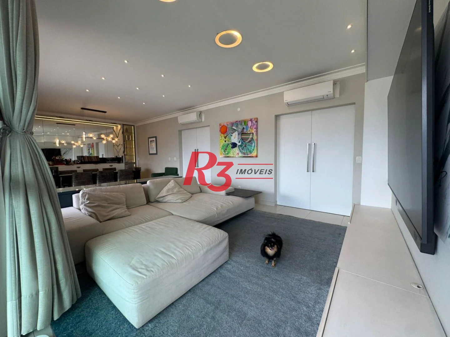 Apartamento com 3 dormitórios à venda, 204 m² por R$ 3.179.000,00 - Vila Rica - Santos/SP