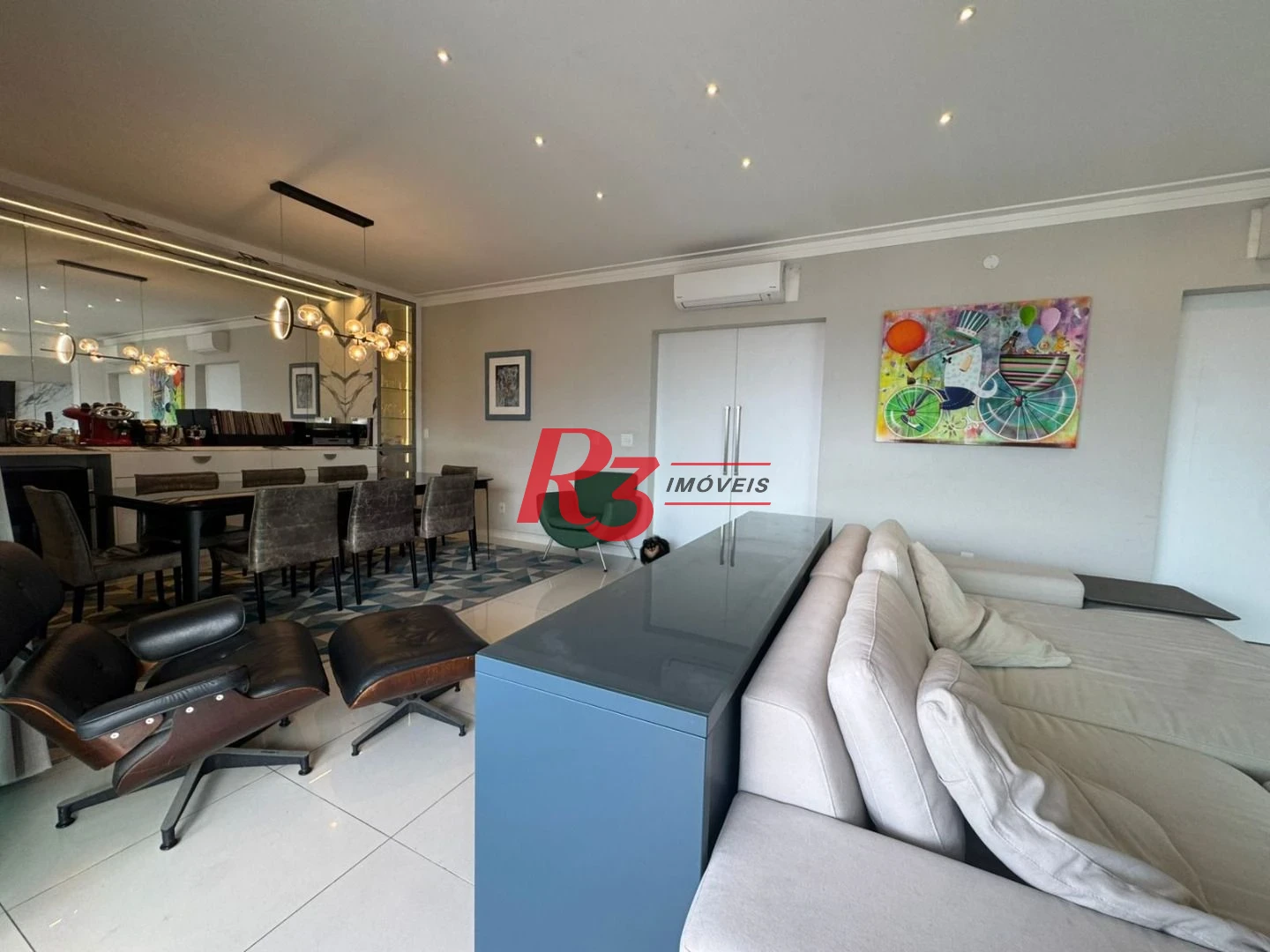 Apartamento com 3 dormitórios à venda, 204 m² por R$ 3.179.000,00 - Vila Rica - Santos/SP