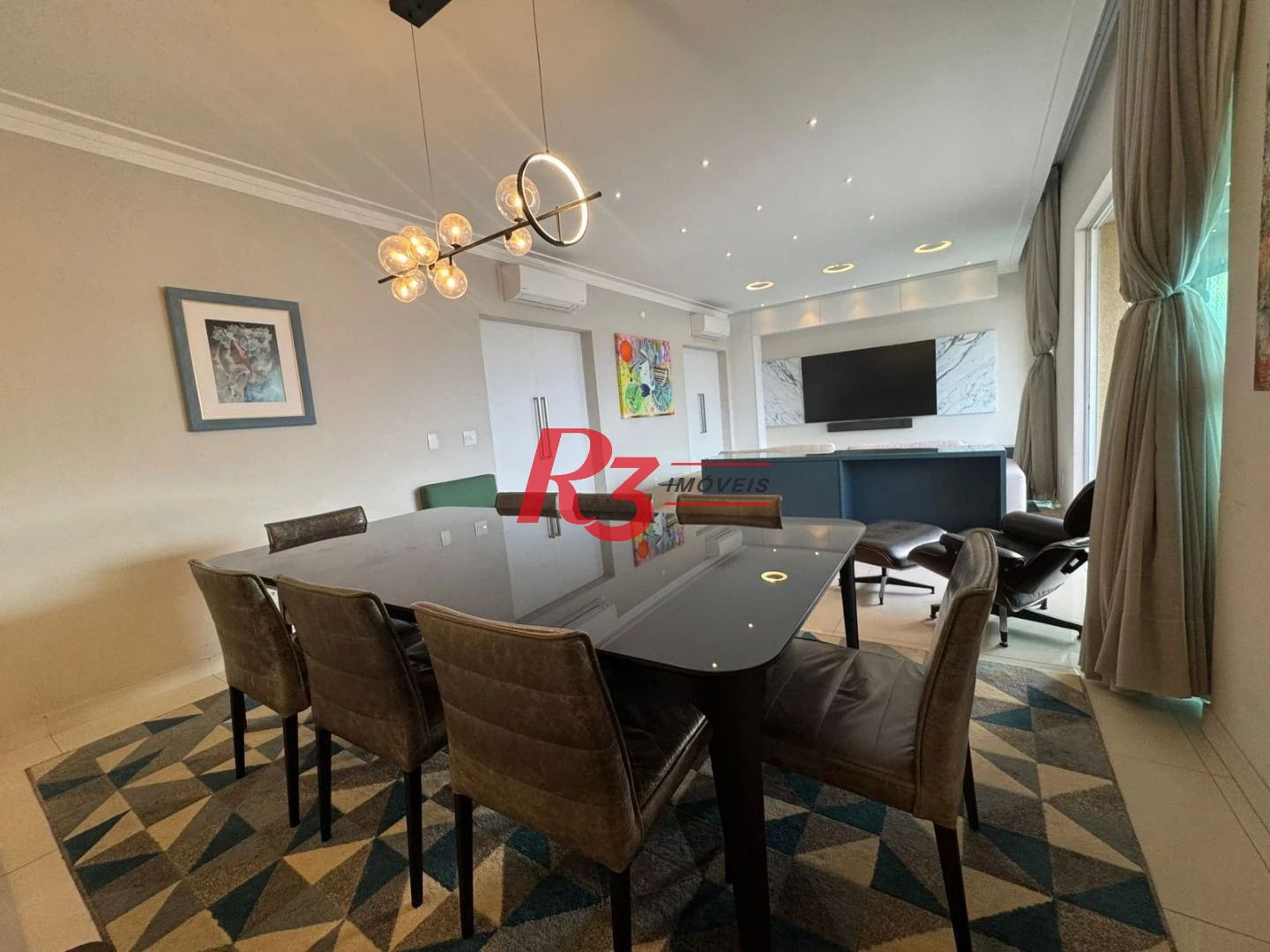 Apartamento com 3 dormitórios à venda, 204 m² por R$ 3.179.000,00 - Vila Rica - Santos/SP