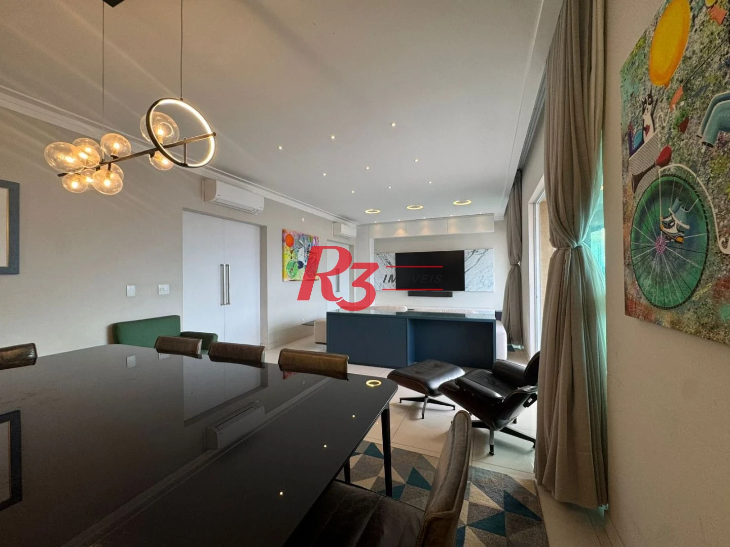 Apartamento com 3 dormitórios à venda, 204 m² por R$ 3.179.000,00 - Vila Rica - Santos/SP