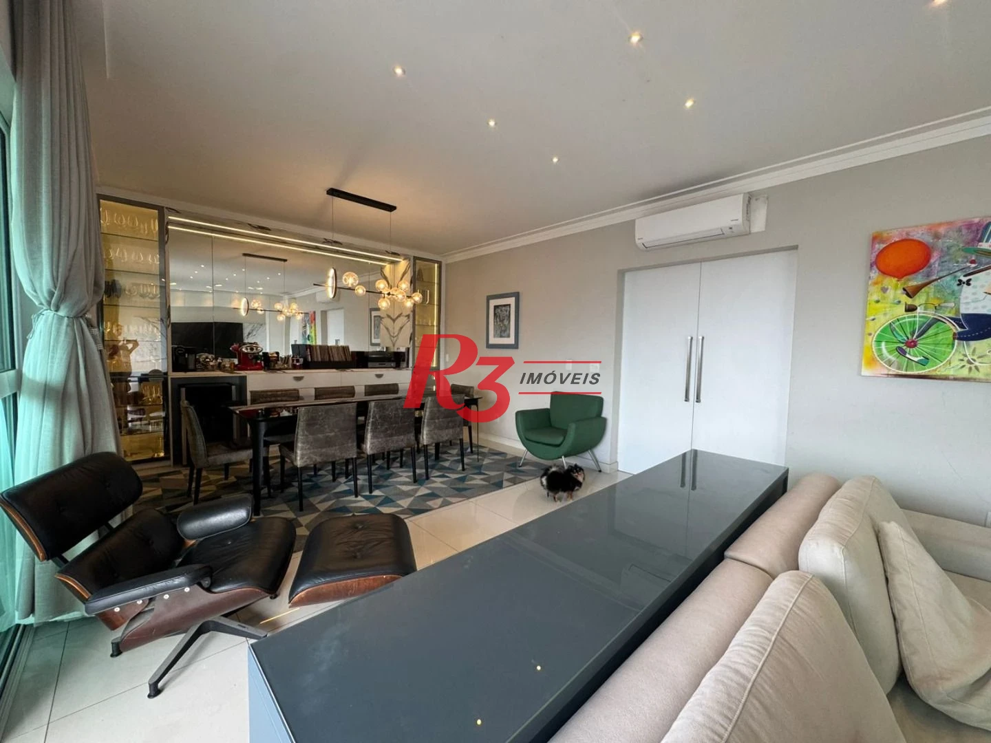 Apartamento com 3 dormitórios à venda, 204 m² por R$ 3.179.000,00 - Vila Rica - Santos/SP