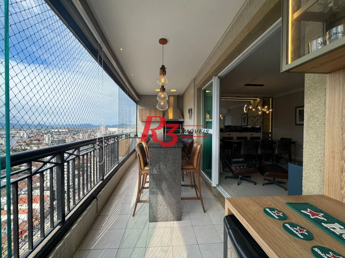 Apartamento com 3 dormitórios à venda, 204 m² por R$ 3.179.000,00 - Vila Rica - Santos/SP