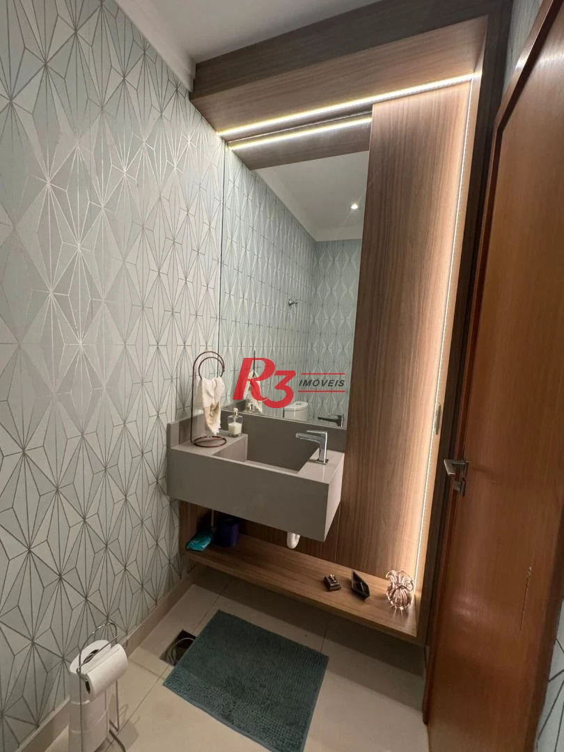Apartamento com 3 dormitórios à venda, 204 m² por R$ 3.179.000,00 - Vila Rica - Santos/SP