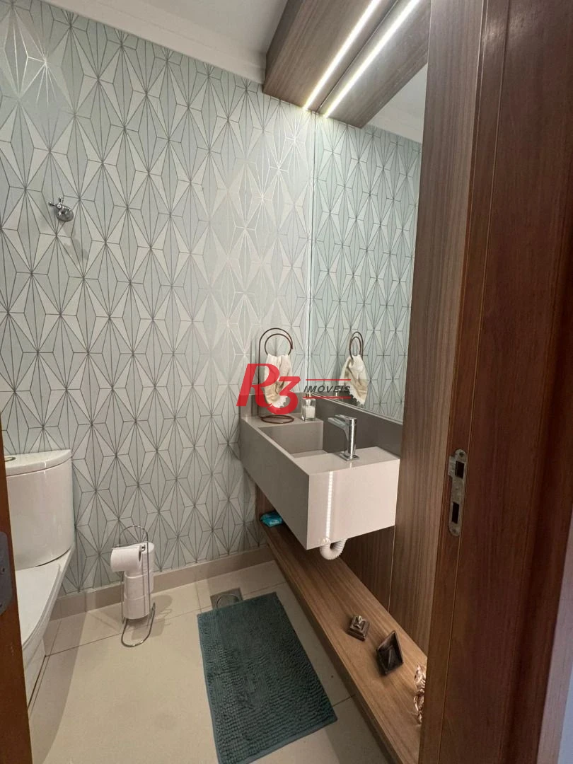 Apartamento com 3 dormitórios à venda, 204 m² por R$ 3.179.000,00 - Vila Rica - Santos/SP