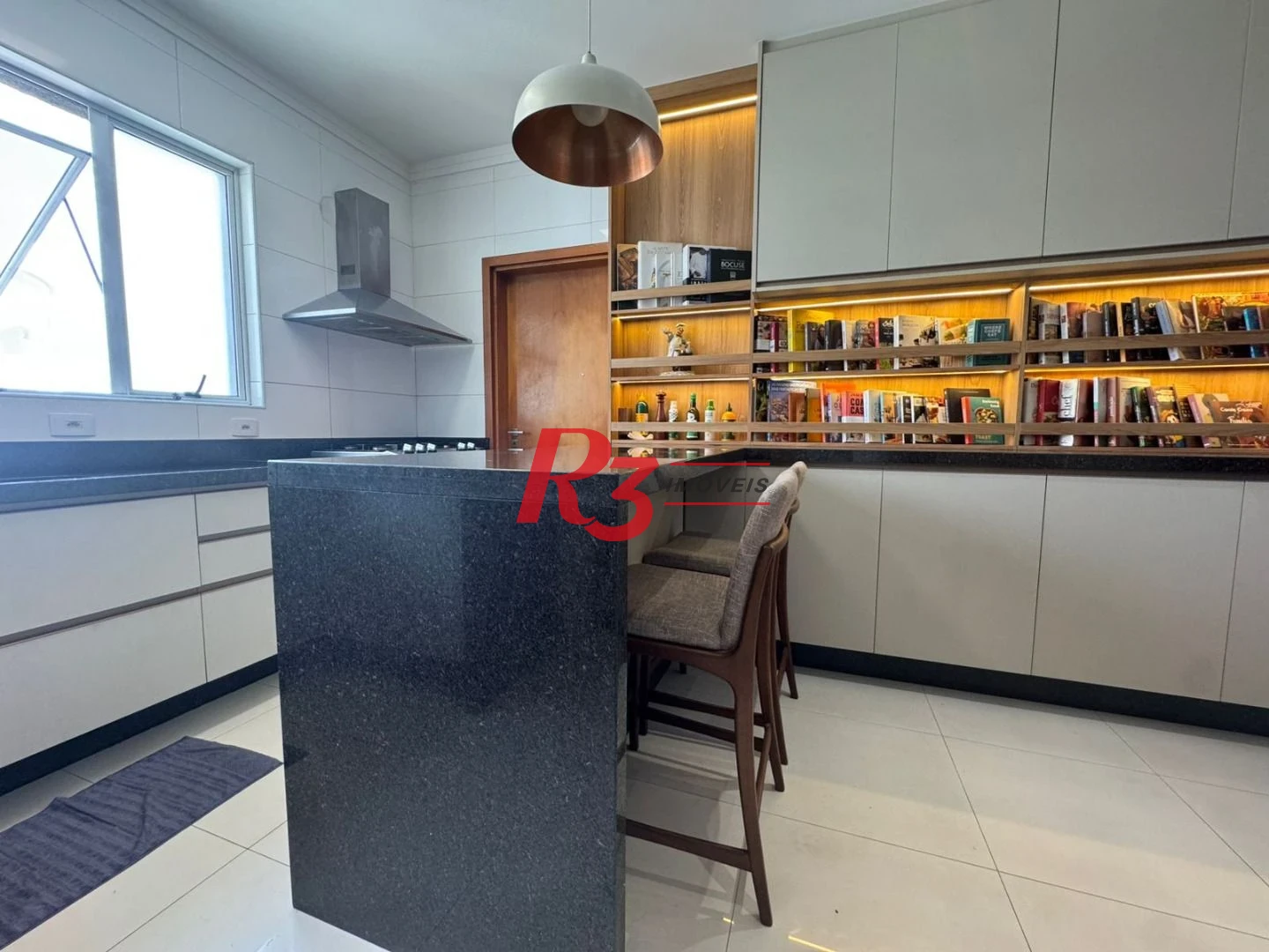 Apartamento com 3 dormitórios à venda, 204 m² por R$ 3.179.000,00 - Vila Rica - Santos/SP