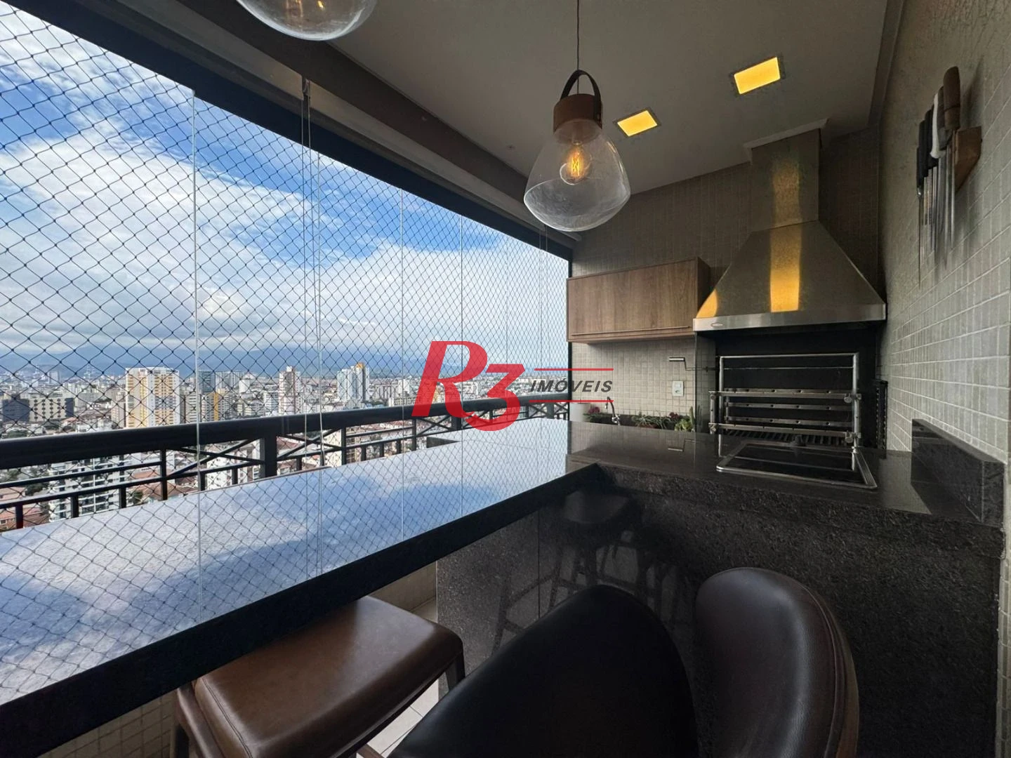 Apartamento com 3 dormitórios à venda, 204 m² por R$ 3.179.000,00 - Vila Rica - Santos/SP