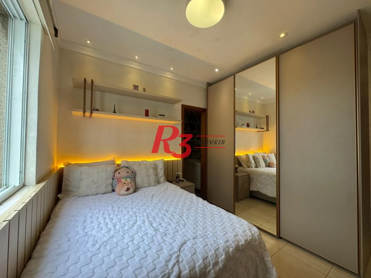 Apartamento com 3 dormitórios à venda, 204 m² por R$ 3.179.000,00 - Vila Rica - Santos/SP