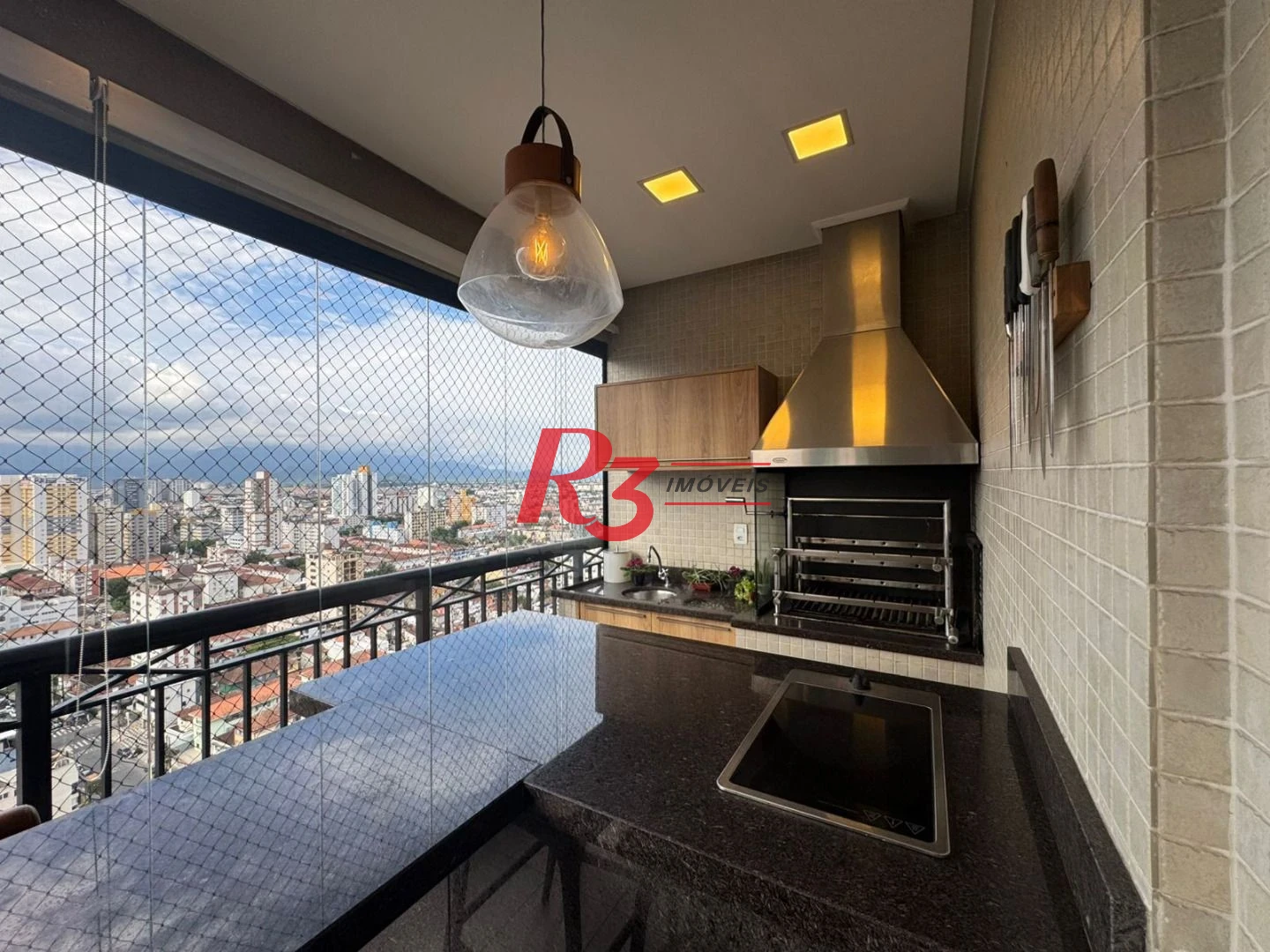Apartamento com 3 dormitórios à venda, 204 m² por R$ 3.179.000,00 - Vila Rica - Santos/SP