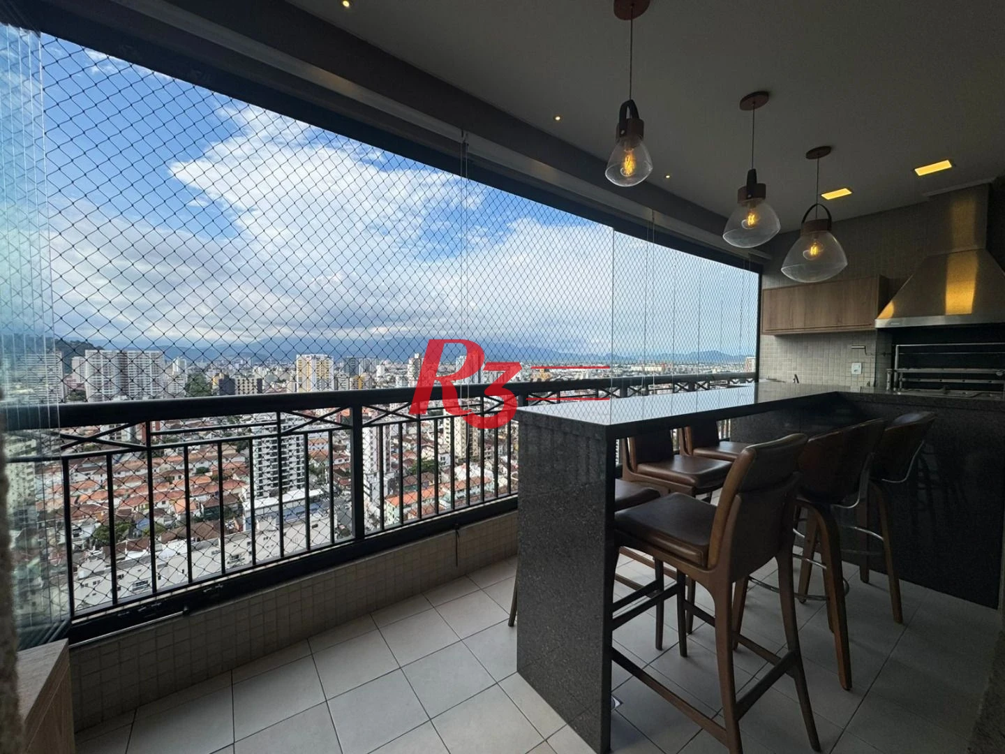 Apartamento com 3 dormitórios à venda, 204 m² por R$ 3.179.000,00 - Vila Rica - Santos/SP