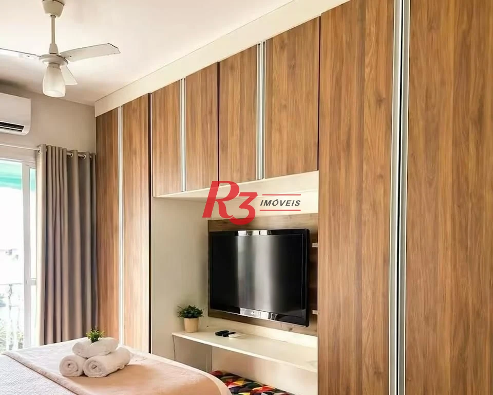 Apartamento para alugar, 64 m² por R$ 4.500,02/mês - Boqueirão - Santos/SP