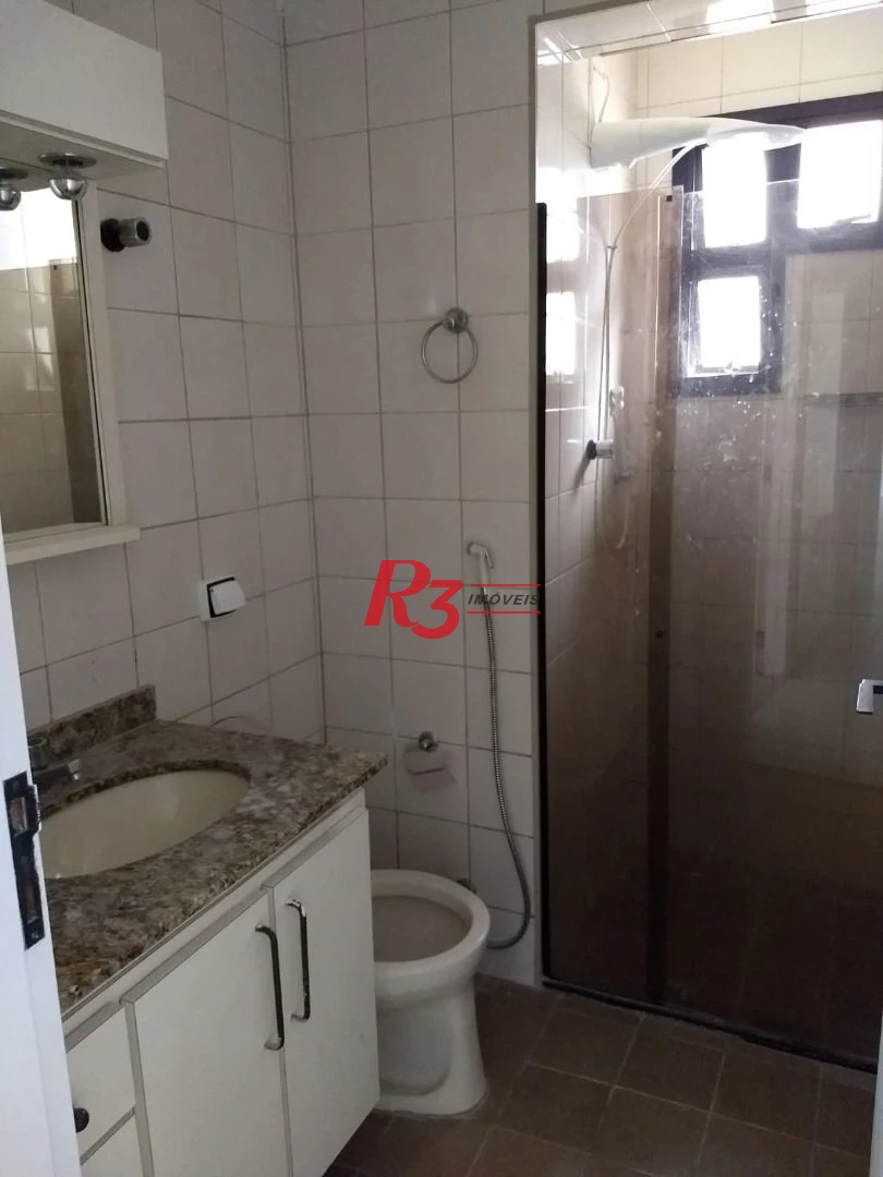 Apartamento com 2 dormitórios para alugar, 59 m² por R$ 4.000,02/mês - Boqueirão - Santos/SP