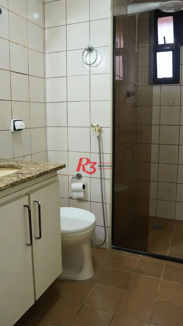 Apartamento com 2 dormitórios para alugar, 59 m² por R$ 4.000,02/mês - Boqueirão - Santos/SP